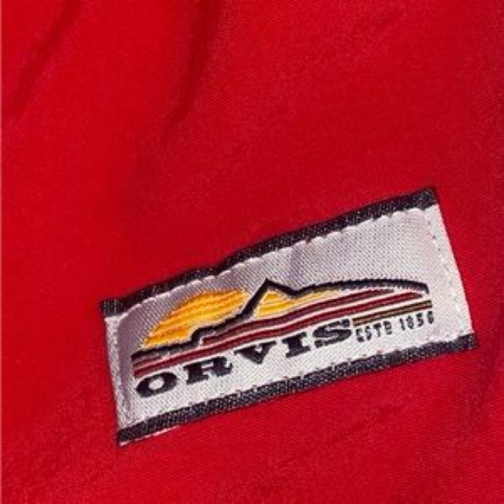 Orvis Red Swim Trunks Men’s L • 7” Inseam • UPF 50 • Quick-Dry Nylon - Picture 11 of 16
